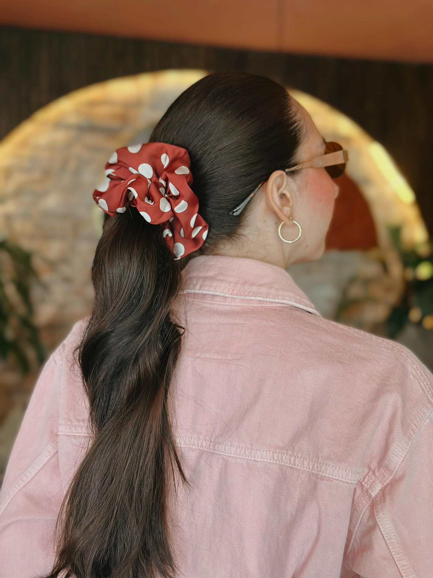 Scrunchie Taupe
