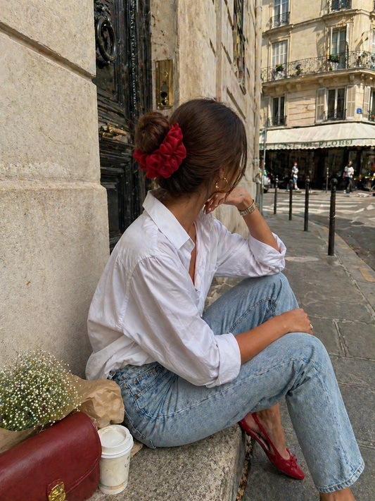 Scrunchie Rouge