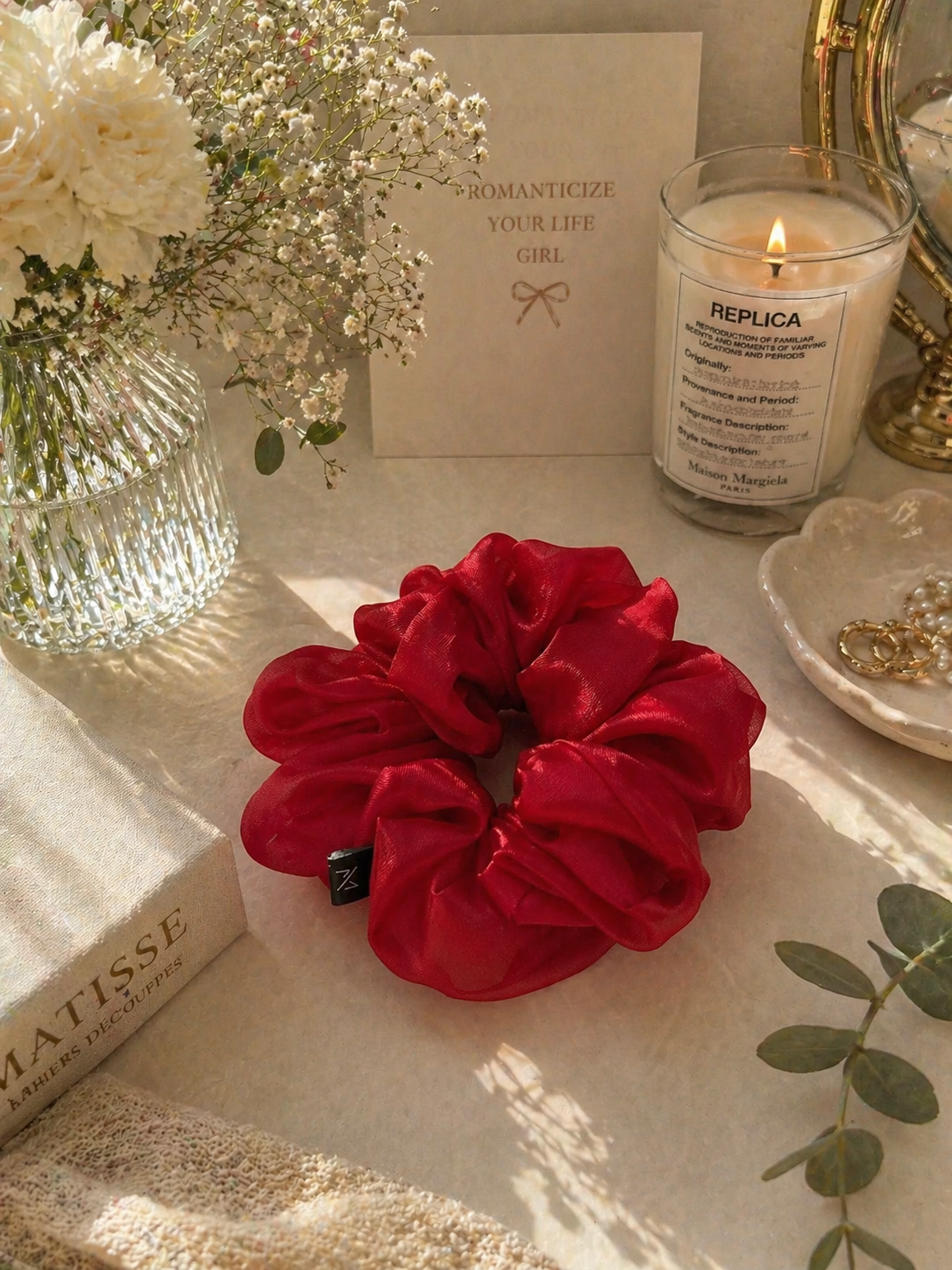 Scrunchie Rouge