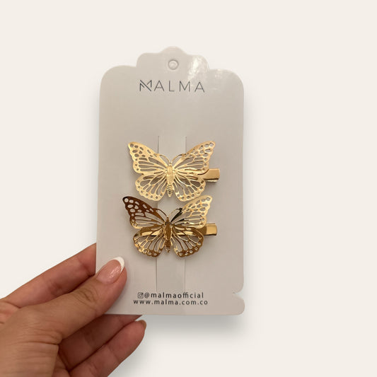 Clips Mariposa Malma