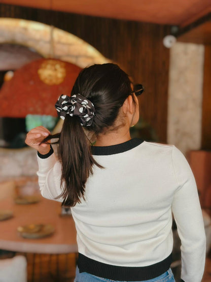 Scrunchie Ivory